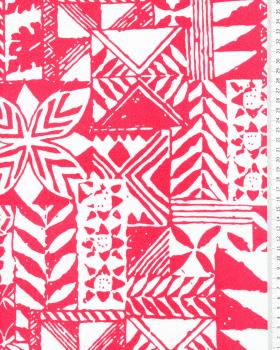 Polynesian fabric MAOHIS Pink - Tissushop